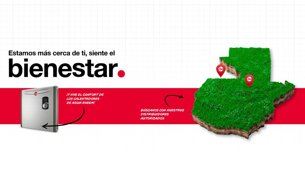Disfruta el bienestar y confianza de los calentadores Rheem